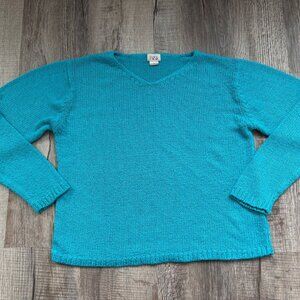 Women’s Alps Sweater Size M Aqua Blue